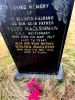 Photo of headstones/thumb_Peter Maclennan d1967 hdstn Laxay cem (Lochs)